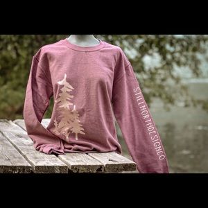 Rose Gold/Vintage Burgundy Crew